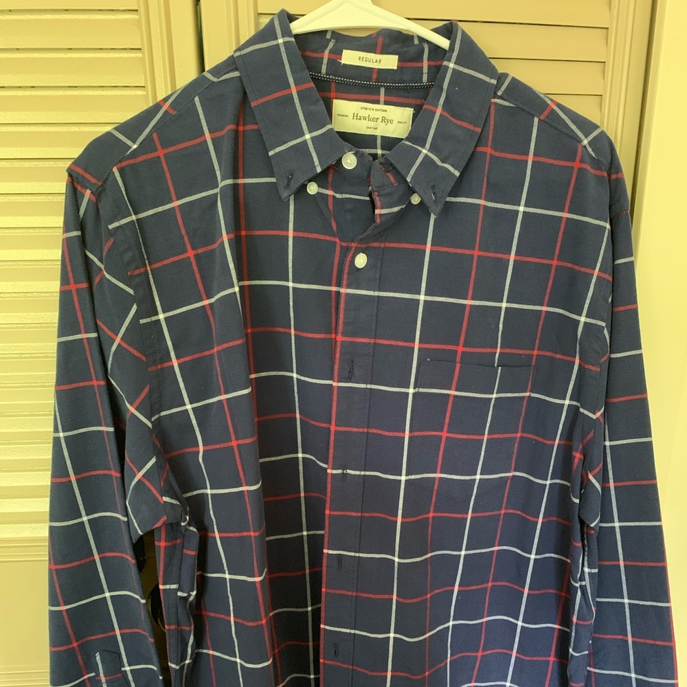 Flannel Button-up Shirt